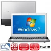 Notebook SAMSUNG Dual Core/2G/320GB/RW/CAM/HDMI/Bl